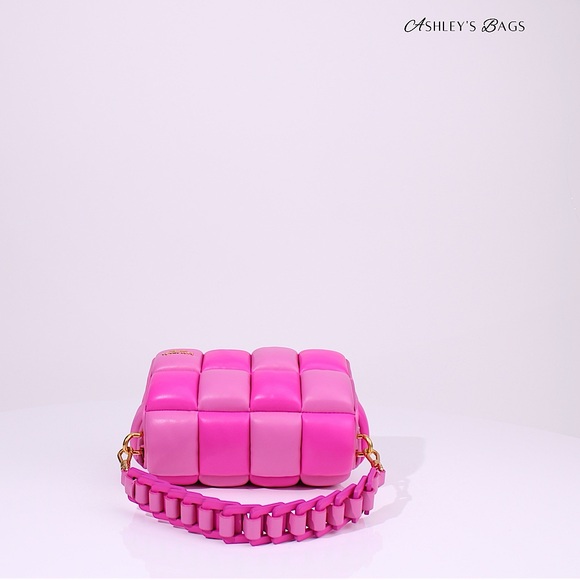 Kate Spade Boxxy Colorblocked East-west Crossbody In Vivid Snapdragon Multi Pink - Picture 8 of 14
